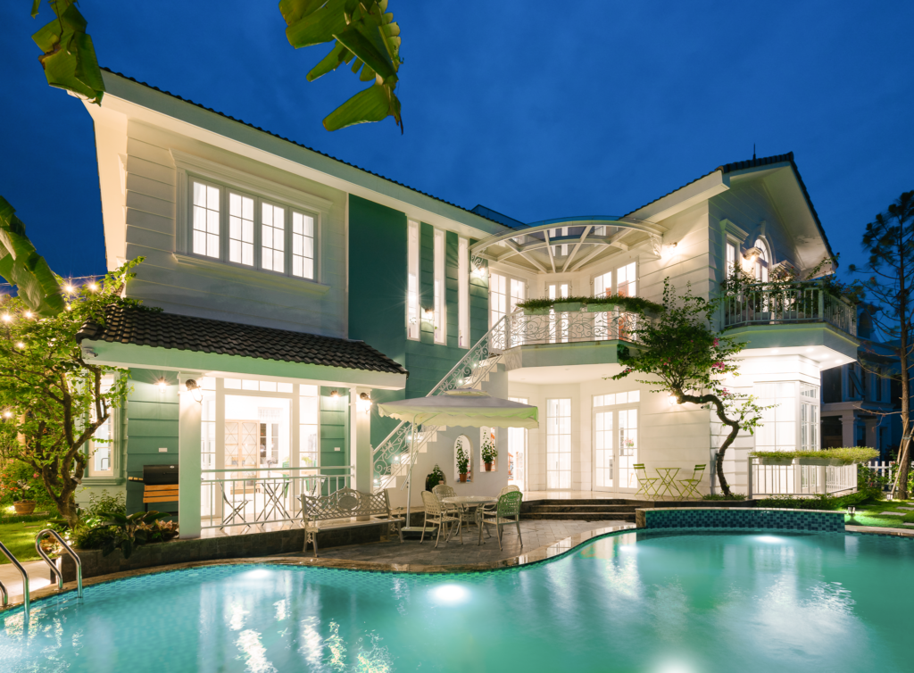 6 biệt thự villa có bể bơi đẹp nhất Flamingo Đại Lải Resort 5 sao